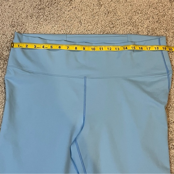 Fabletics Boost PowerHold High-Waisted 7/8 Legging Bali-Blue Lace Details 3X - Picture 13 of 14